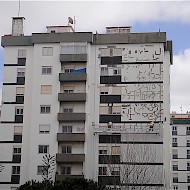 Pintura prédio Paço de Arcos